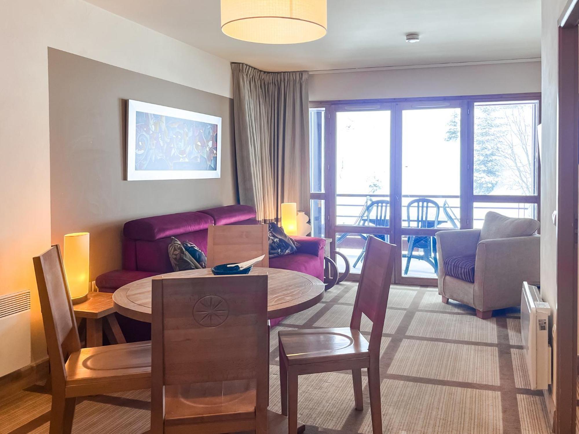 Large One-Bedroom Apartment, Wheelchair Adapted, Les Terrasses D'Eos Flaine Eksteriør bilde