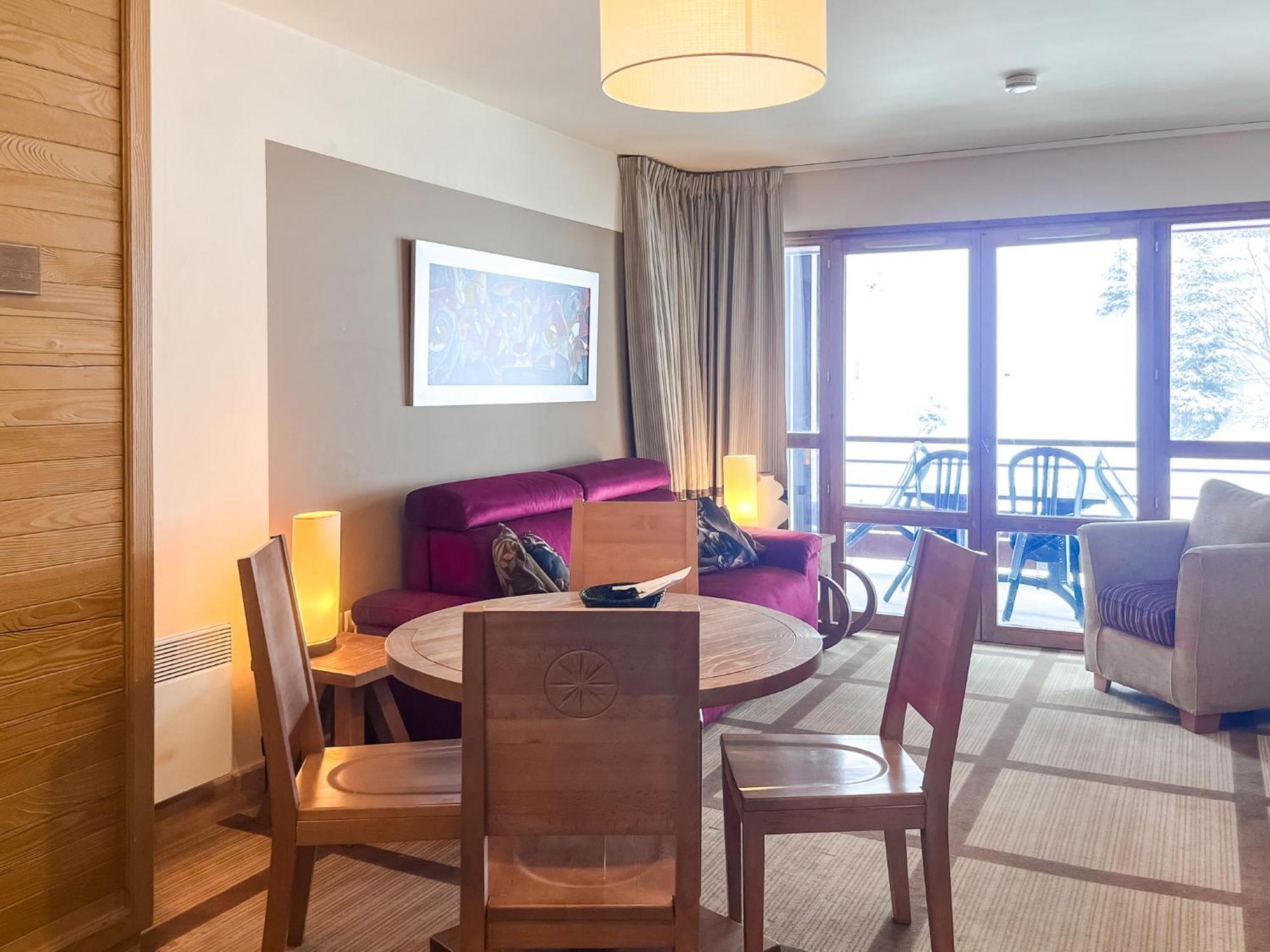 Large One-Bedroom Apartment, Wheelchair Adapted, Les Terrasses D'Eos Flaine Eksteriør bilde