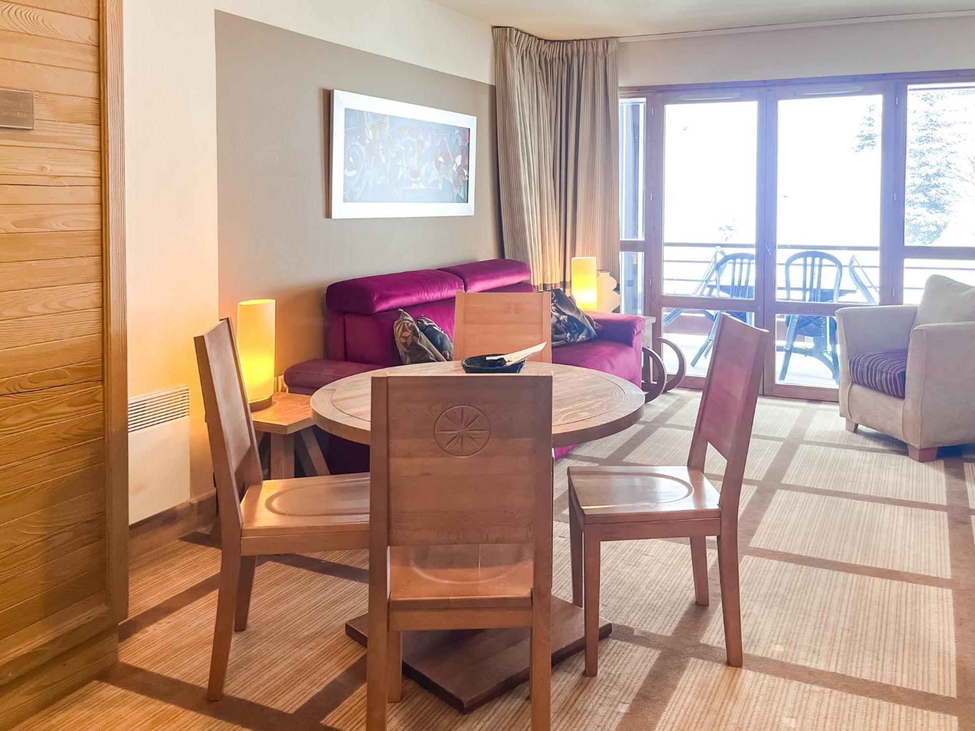 Large One-Bedroom Apartment, Wheelchair Adapted, Les Terrasses D'Eos Flaine Eksteriør bilde